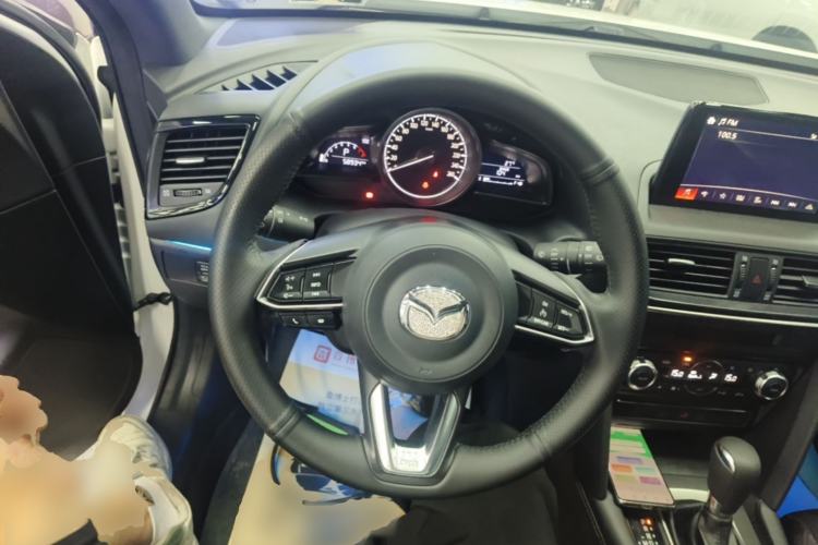 Used Mazda CX-4 2021 2.0L Automatic Two-Wheel Drive Blue Sky Exploration Edition Steering Wheel