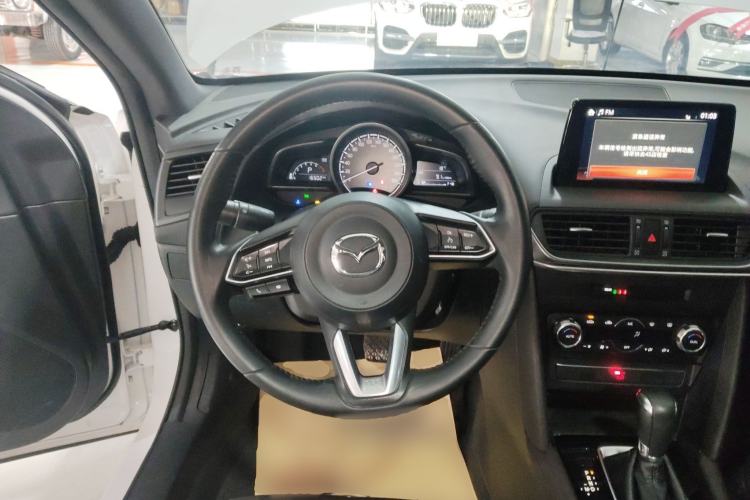 Used Mazda CX-4 2021 2.0L Automatic Two-Wheel Drive Blue Sky Luxury Edition Steering Wheel