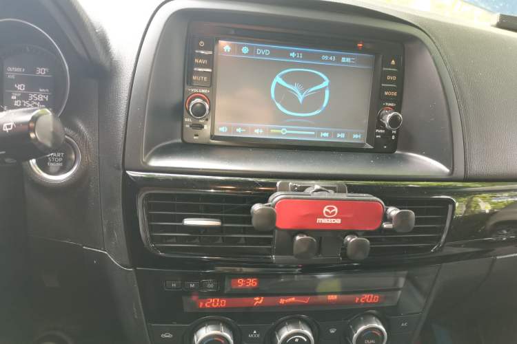 Used Mazda CX-5 2013 2.0L Automatic Two-Wheel Drive Comfort Version Audio And AC Panel