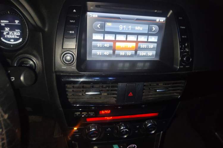 Used Mazda CX-5 2013 2.0L Automatic Two-Wheel Drive Comfort Version Audio And AC Panel