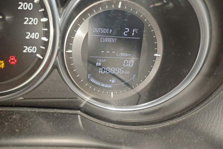 Used Mazda CX-5 2013 2.0L Automatic 4x4 Prestige Edition Odometer Close Up
