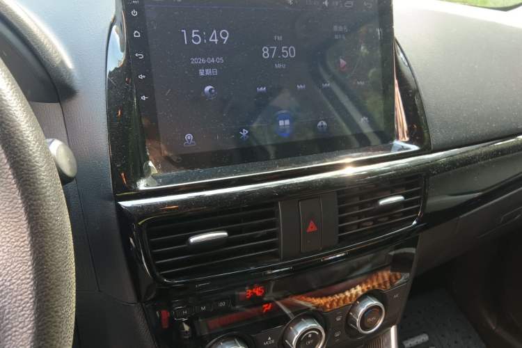 Used Mazda CX-5 2013 2.0L Automatic Two-Wheel Drive Comfort Version Audio And AC Panel