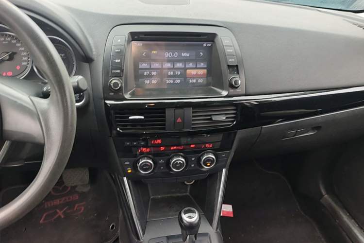 Used Mazda CX-5 2013 2.0L Automatic Two-Wheel Drive Comfort Version Audio And AC Panel
