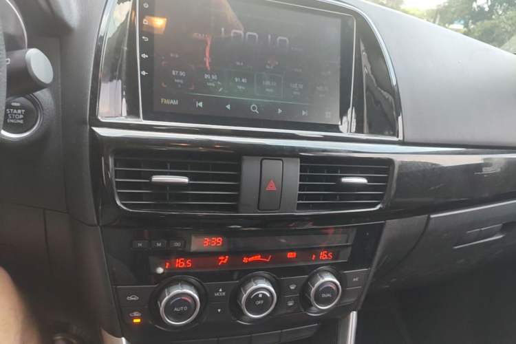 Used Mazda CX-5 2013 2.0L Automatic Two-Wheel Drive Comfort Version Audio And AC Panel