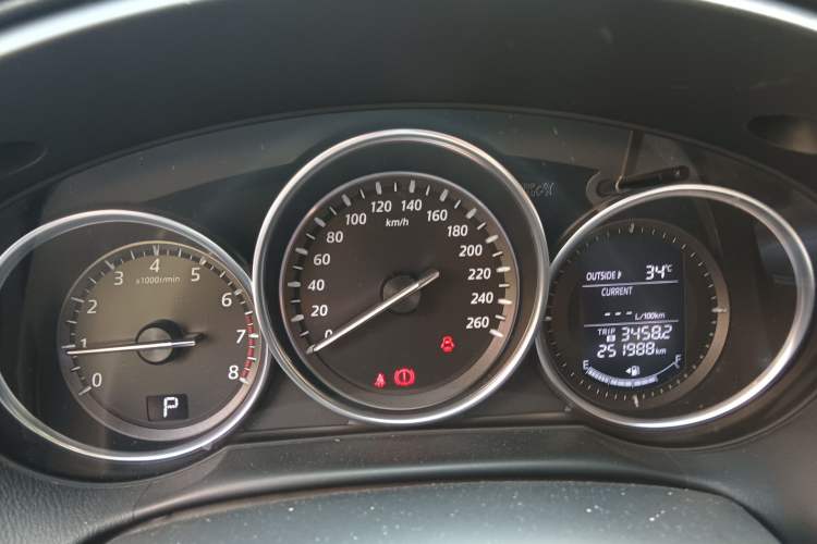 Used Mazda CX-5 2013 2.0L Automatic Two-Wheel Drive Comfort Version Instrument Cluster