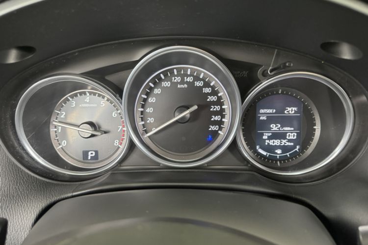 Used Mazda CX-5 2013 2.0L Automatic Two-Wheel Drive Comfort Version Odometer Close Up