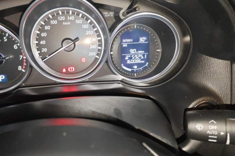 Used Mazda CX-5 2013 2.0L Automatic 4x4 Prestige Edition Odometer Close Up