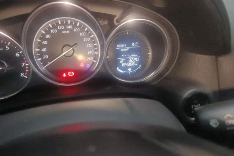 Used Mazda CX-5 2013 2.0L Manual Two-Wheel Drive Comfort Version Odometer Close Up