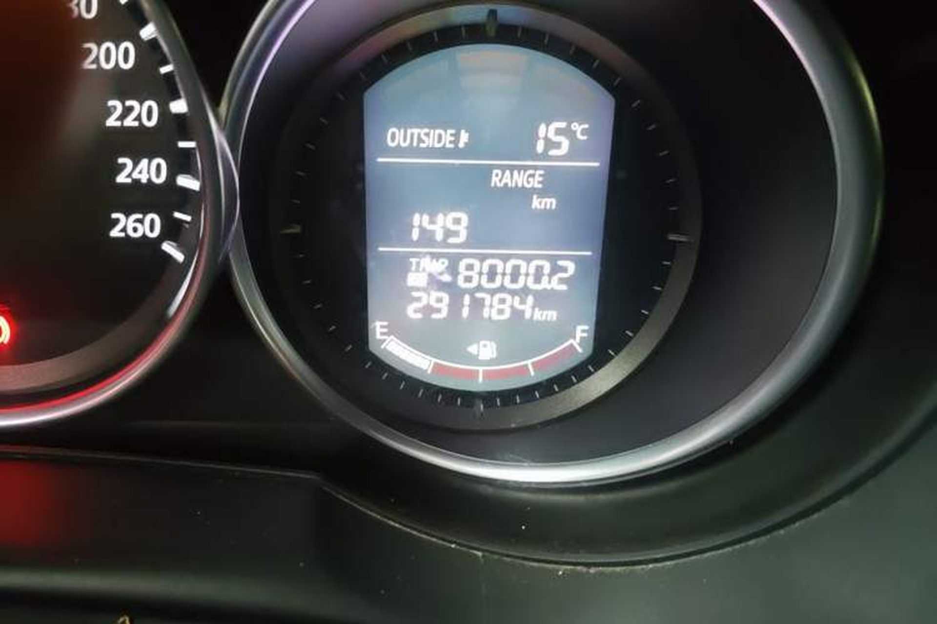 Used Mazda CX-5 2013 2.0L Automatic 4x4 Elite Version Odometer Close Up