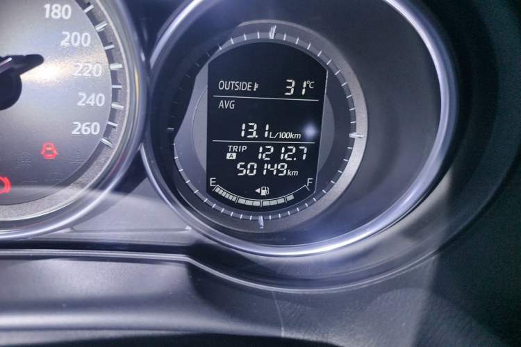 Used Mazda CX-5 2013 2.0L Automatic 4x4 Prestige Edition Odometer Close Up