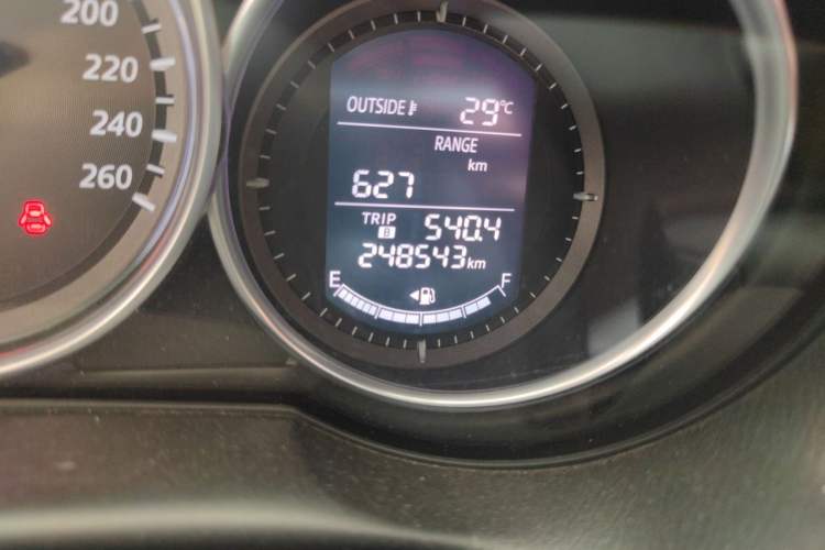 Used Mazda CX-5 2013 2.0L Automatic Two-Wheel Drive Comfort Version Odometer Close Up