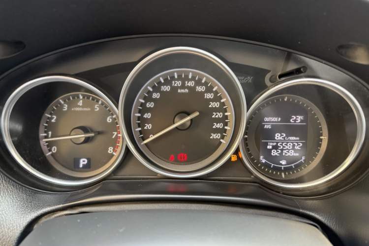 Used Mazda CX-5 2014 2.0L Automatic Two-Wheel Drive Urban Version Odometer Close Up