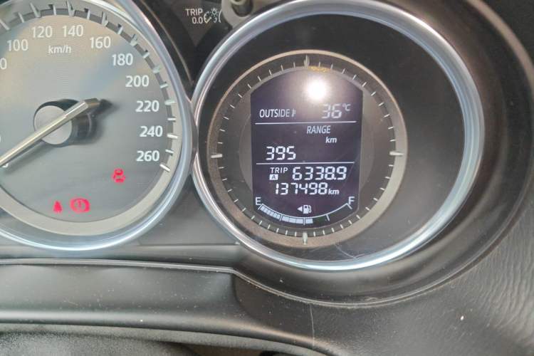 Used Mazda CX-5 2014 2.0L Automatic Two-Wheel Drive Urban Version Odometer Close Up
