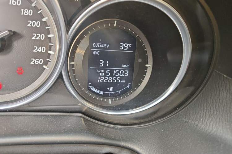 Used Mazda CX-5 2014 2.0L Automatic Two-Wheel Drive Urban Version Odometer Close Up