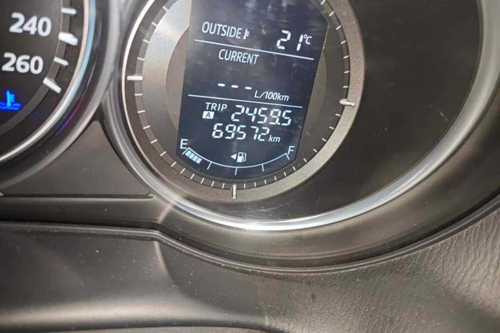 Used Mazda CX-5 2014 2.0L Automatic Two-Wheel Drive Urban Version Odometer Close Up