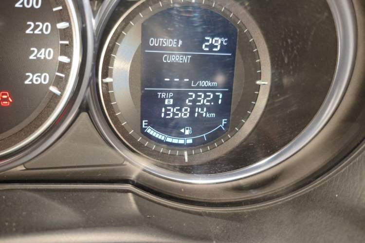 Used Mazda CX-5 2014 2.0L Automatic Two-Wheel Drive Urban Version Odometer Close Up