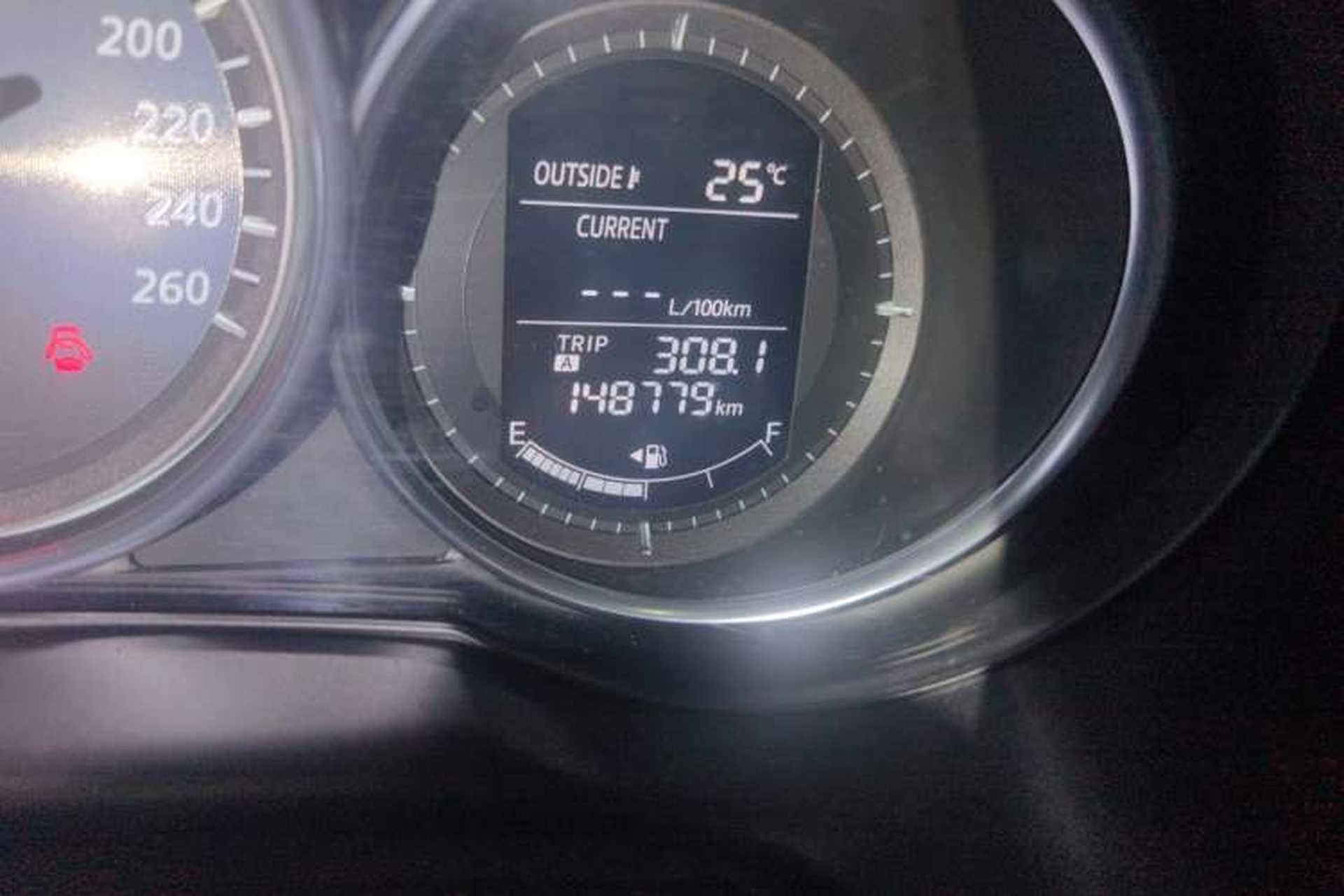 Used Mazda CX-5 2014 2.0L Automatic Two-Wheel Drive Urban Version Odometer Close Up