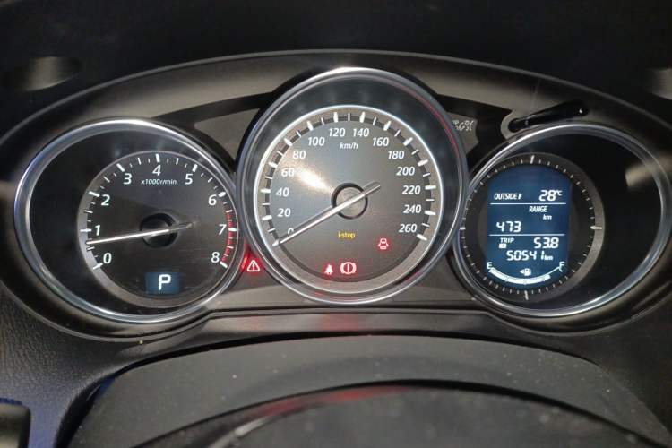 Used Mazda CX-5 2014 2.0L Automatic Two-Wheel Drive Urban Version Odometer Close Up