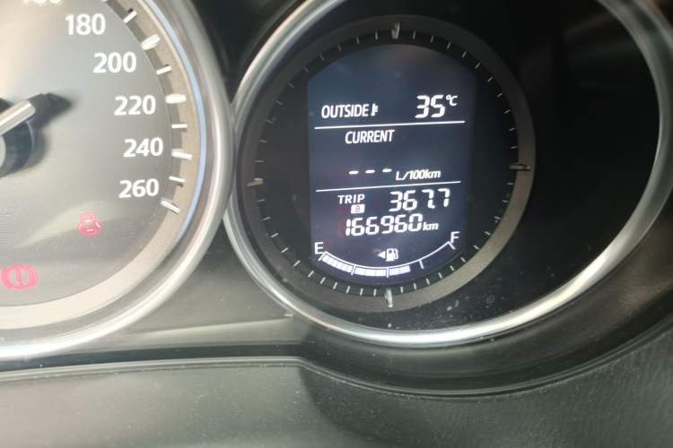 Used Mazda CX-5 2014 2.0L Automatic Two-Wheel Drive Urban Version Odometer Close Up