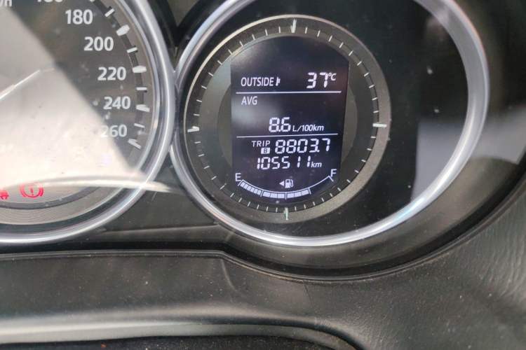 Used Mazda CX-5 2014 2.0L Automatic Two-Wheel Drive Urban Version Odometer Close Up