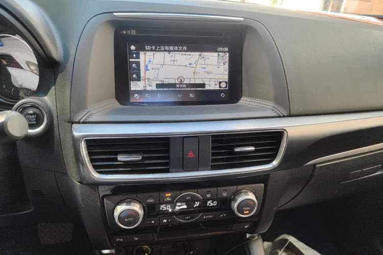 Used Mazda CX-5 2015 2.5L Automatic 4x4 Flagship Model Audio And AC Panel