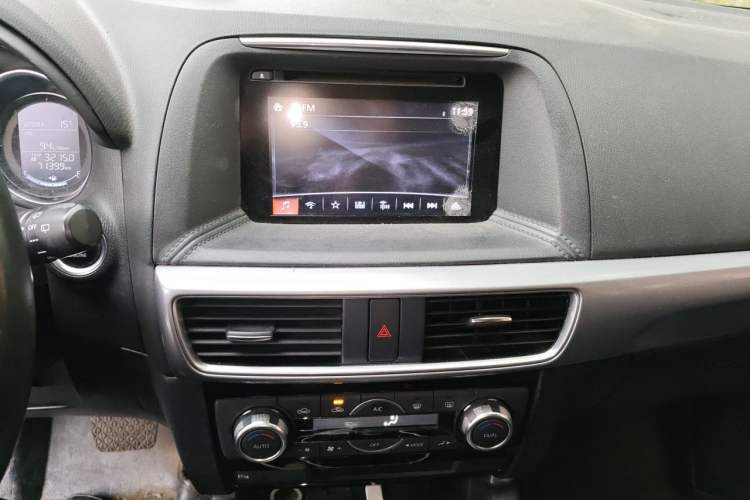 Used Mazda CX-5 2015 2.0L Automatic Two-Wheel Drive Urban Version Audio And AC Panel