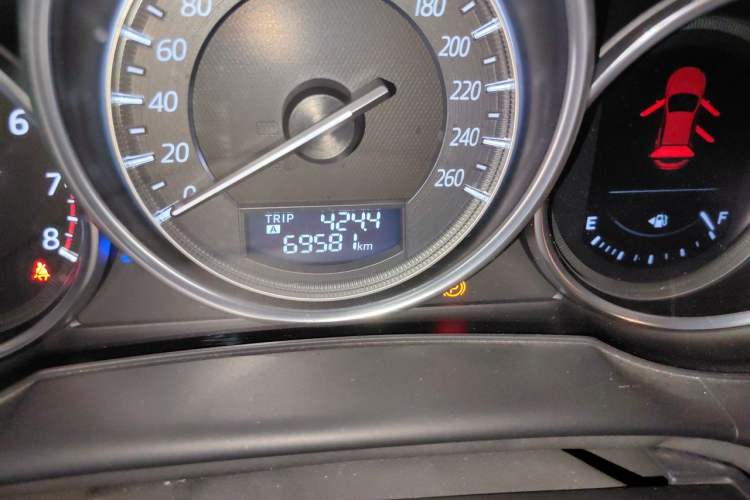 Used Mazda CX-5 2015 2.5L Automatic 4x4 Prestige Edition Odometer Close Up