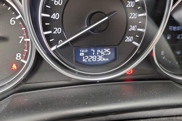 Used Mazda CX-5 2015 2.5L Automatic 4x4 Prestige Edition Odometer Close Up