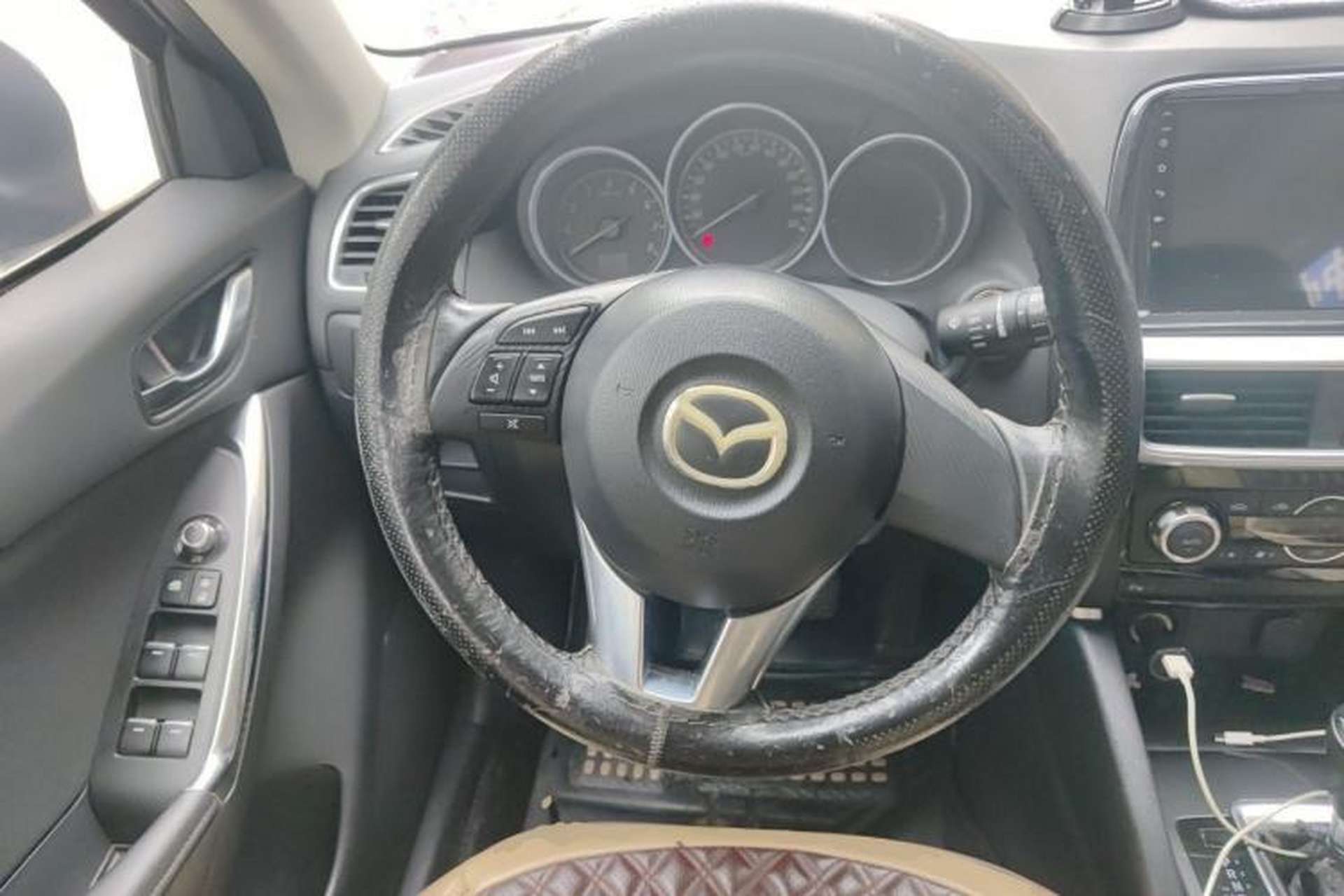 Used Mazda CX-5 2015 2.0L Automatic Two-Wheel Drive Urban Version Steering Wheel