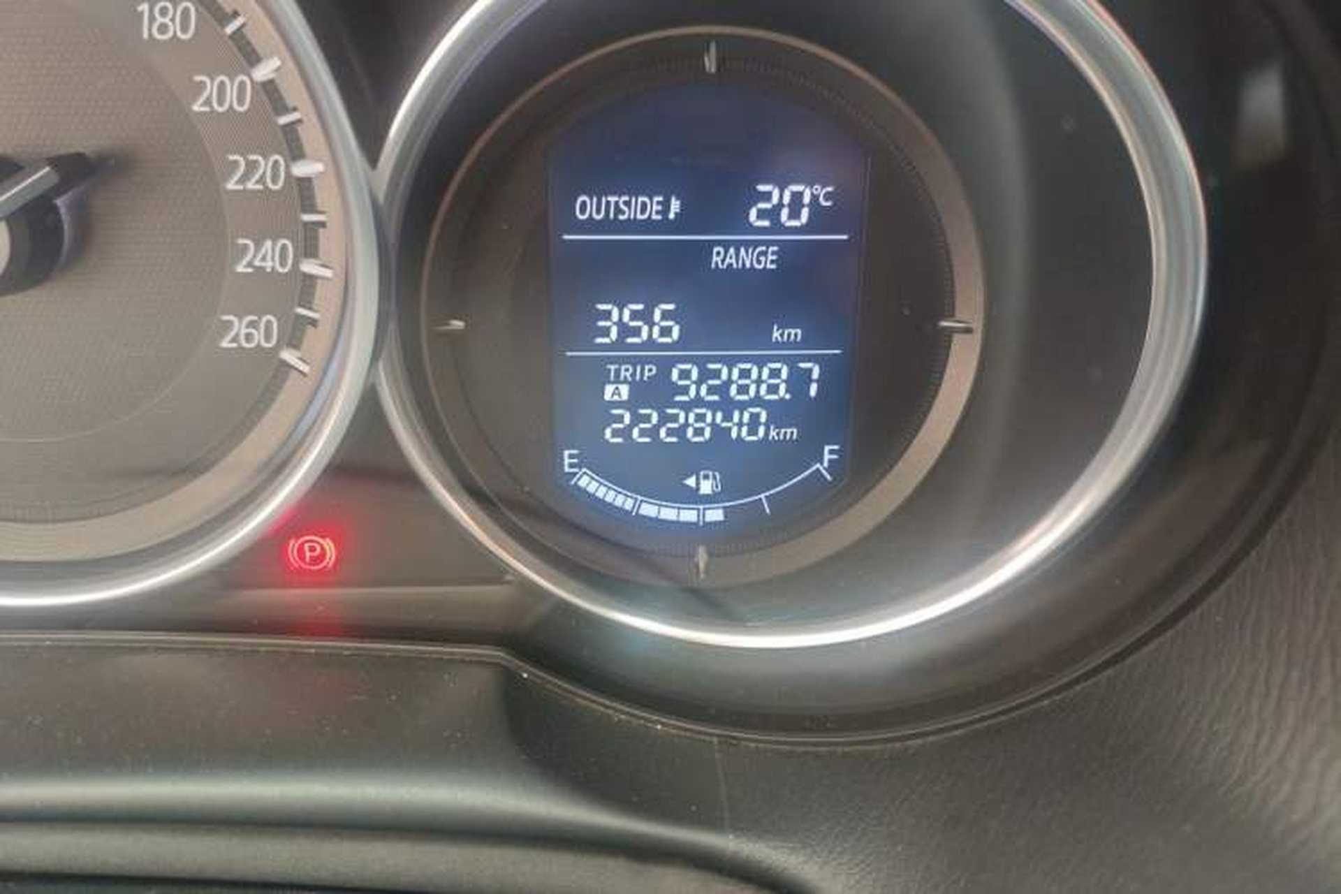 Used Mazda CX-5 2015 2.0L Automatic Two-Wheel Drive Urban Version Odometer Close Up