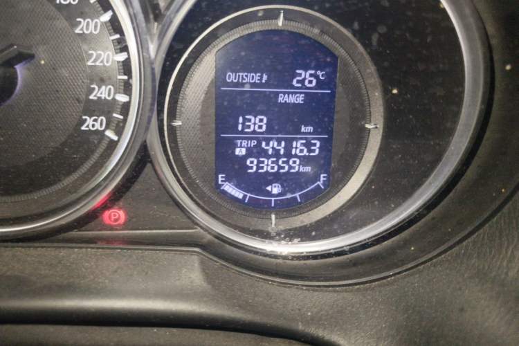 Used Mazda CX-5 2015 2.0L Automatic Two-Wheel Drive Urban Version Odometer Close Up