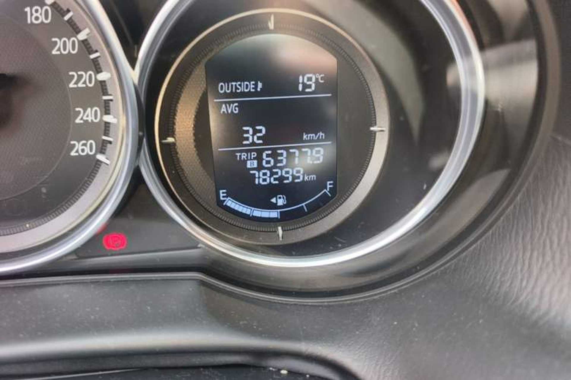 Used Mazda CX-5 2015 2.0L Automatic Two-Wheel Drive Urban Version Odometer Close Up
