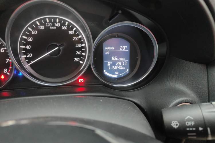 Used Mazda CX-5 2015 2.0L Automatic Two-Wheel Drive Urban Version Odometer Close Up