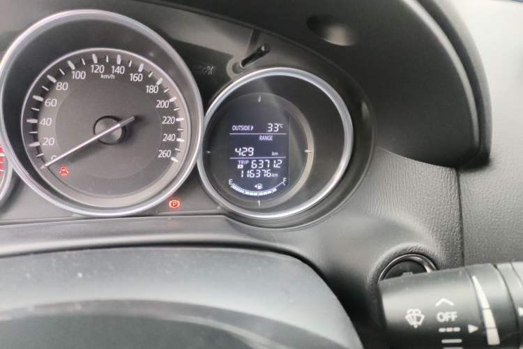 Used Mazda CX-5 2015 2.0L Automatic Two-Wheel Drive Urban Version Odometer Close Up