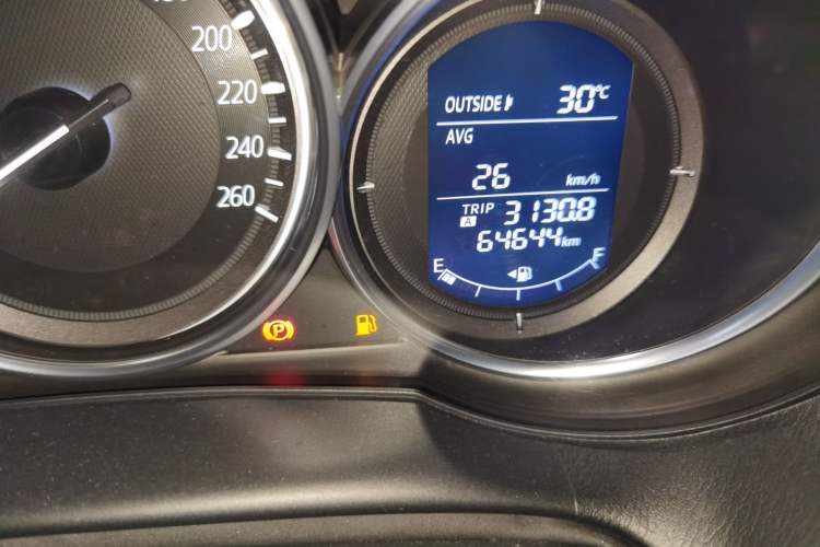 Used Mazda CX-5 2015 2.0L Automatic Two-Wheel Drive Urban Version Odometer Close Up