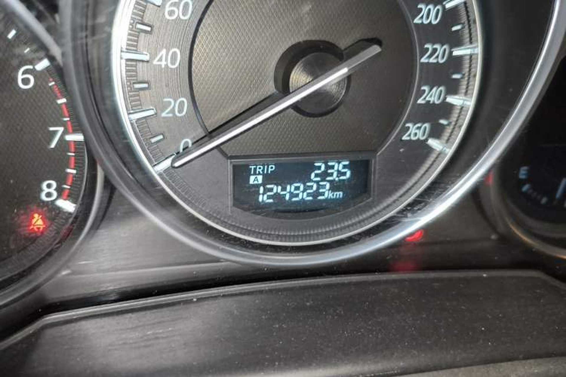 Used Mazda CX-5 2015 2.5L Automatic 4x4 Prestige Edition Odometer Close Up