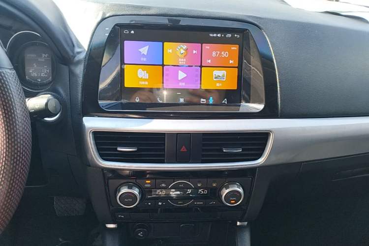 Used Mazda CX-5 2015 2.0L Automatic Two-Wheel Drive Urban Version Audio And AC Panel