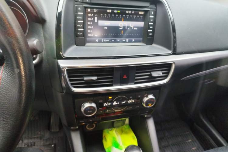 Used Mazda CX-5 2015 2.5L Automatic 4x4 Prestige Edition Audio And AC Panel
