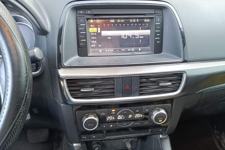 Used Mazda CX-5 2015 2.5L Automatic 4x4 Prestige Edition Audio And AC Panel