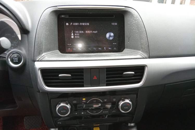 Used Mazda CX-5 2015 2.0L Automatic Two-Wheel Drive Urban Version Audio And AC Panel