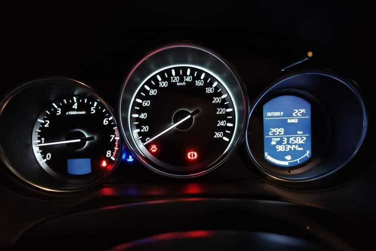 Used Mazda CX-5 2015 2.0L Manual Two-Wheel Drive Comfort Version Instrument Cluster