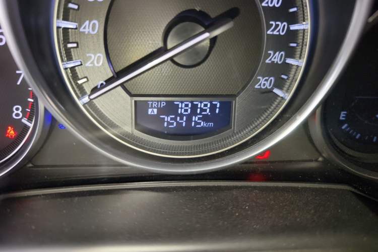 Used Mazda CX-5 2015 2.5L Automatic 4x4 Prestige Edition Odometer Close Up