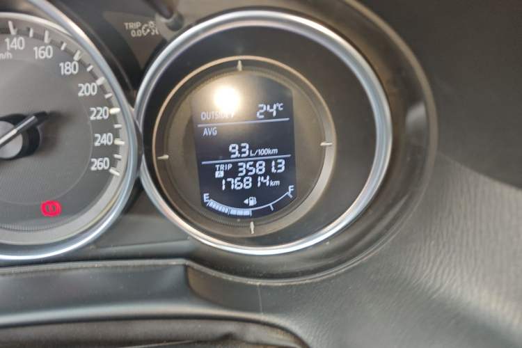 Used Mazda CX-5 2015 2.0L Automatic 2WD Comfort Edition Odometer Close Up