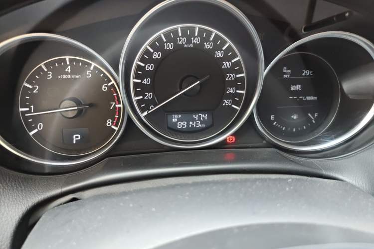 Used Mazda CX-5 2015 2.5L Automatic 4x4 Prestige Edition Odometer Close Up