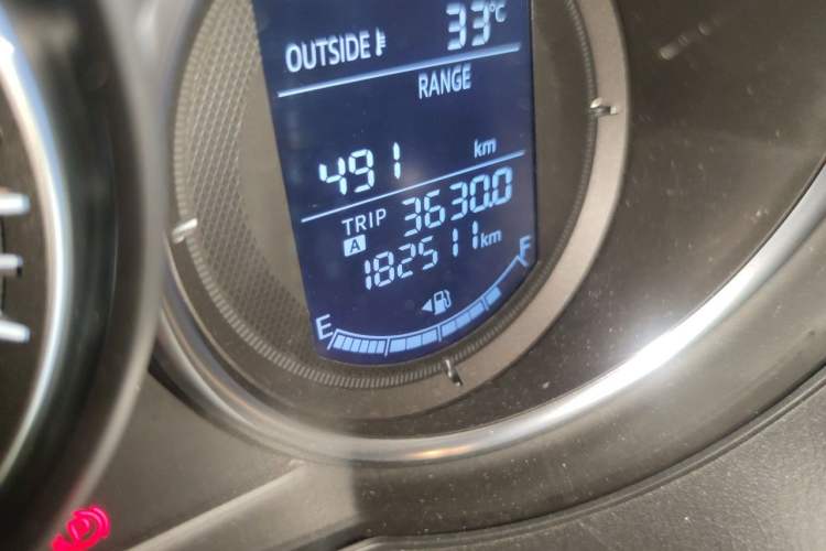 Used Mazda CX-5 2015 2.0L Automatic Two-Wheel Drive Urban Version Odometer Close Up