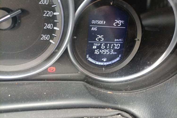Used Mazda CX-5 2015 2.0L Automatic Two-Wheel Drive Urban Version Odometer Close Up