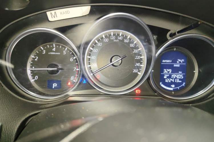 Used Mazda CX-5 2015 2.0L Automatic Two-Wheel Drive Urban Version Odometer Close Up