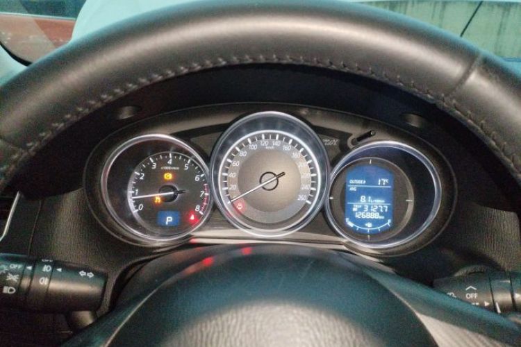 Used Mazda CX-5 2015 2.0L Automatic Two-Wheel Drive Urban Version Odometer Close Up