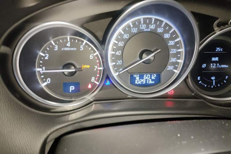 Used Mazda CX-5 2015 2.5L Automatic 4x4 Prestige Edition Odometer Close Up