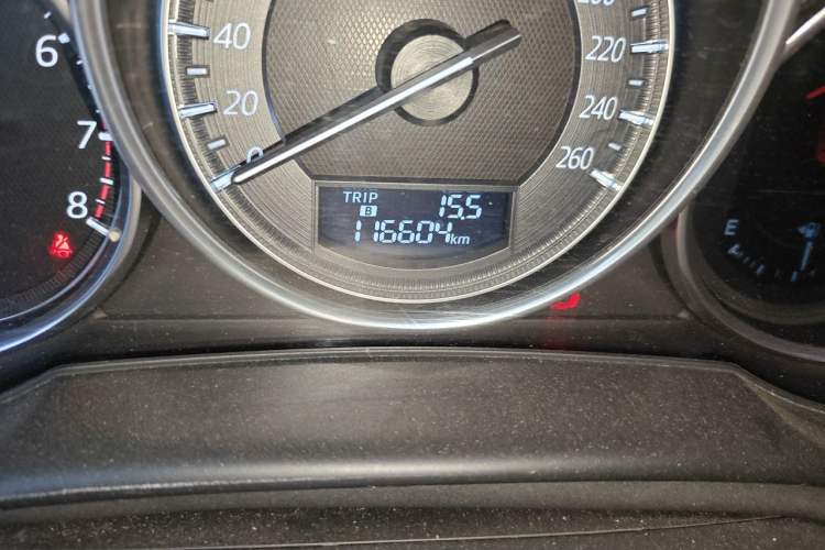 Used Mazda CX-5 2015 2.5L Automatic 4x4 Prestige Edition Odometer Close Up